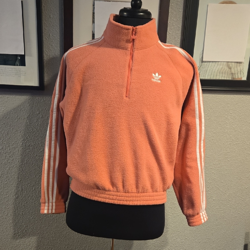 Adidas Women's half zip fleece